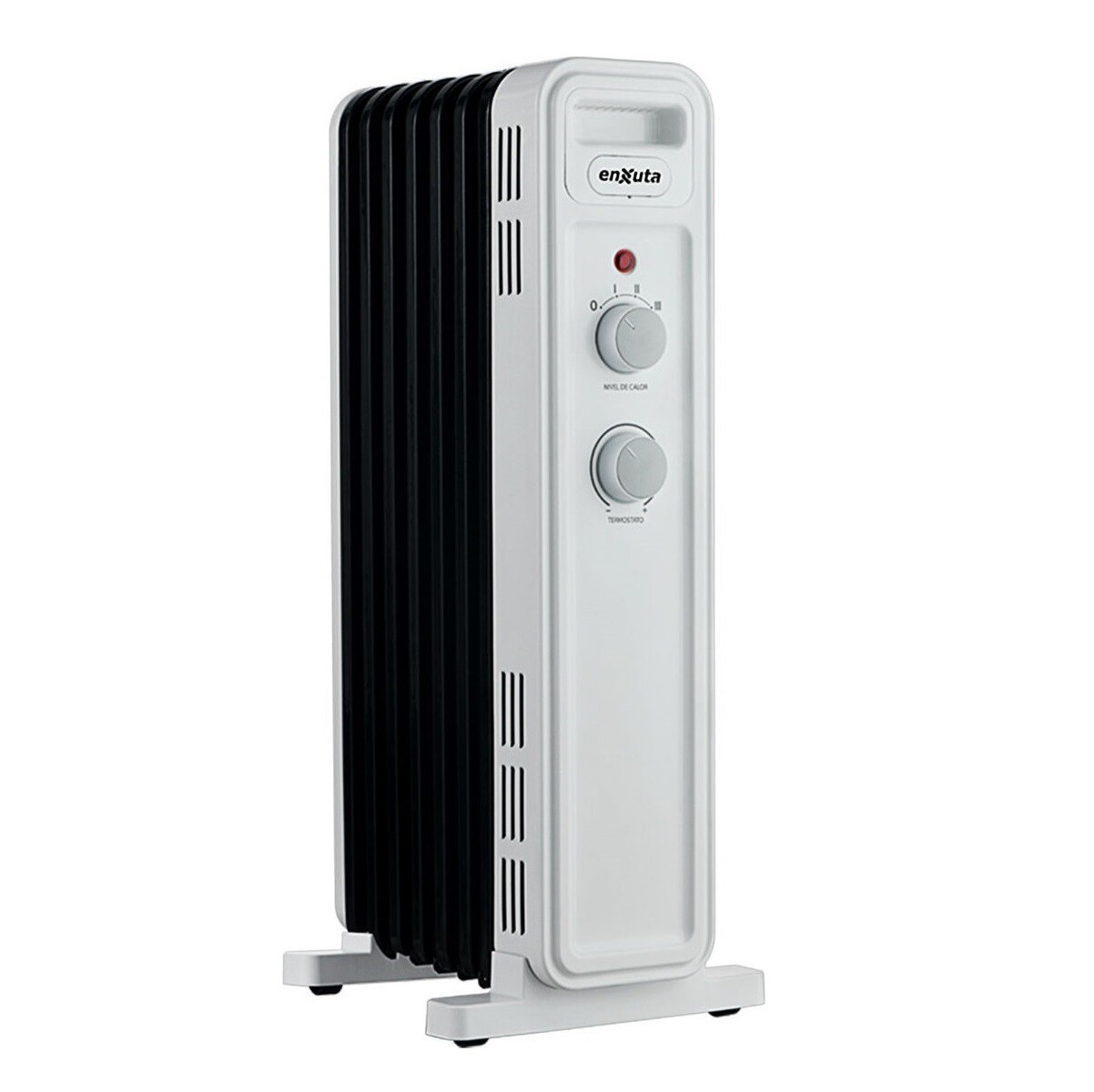 Enxuta Raenx971 Radiador De Aceite 7 Elementos 1500 W Termostato Color Blanco 
