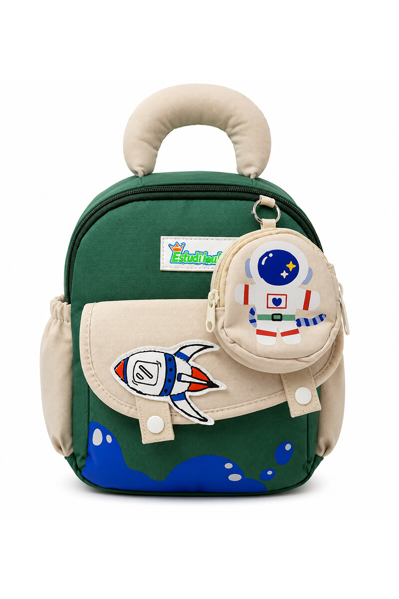 Mochila infantil astro - Verde 
