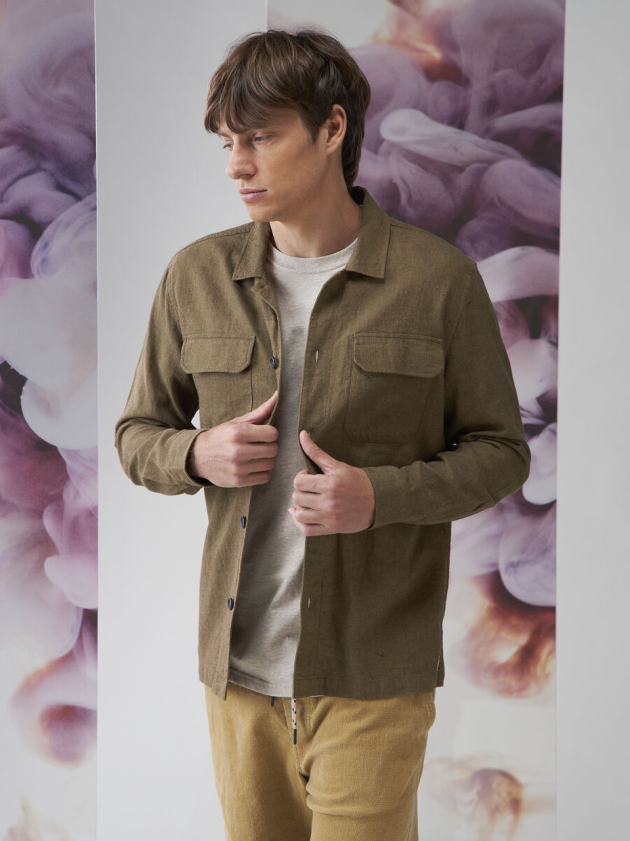 OVERSHIRT SOCHI - VERDE MILITAR 