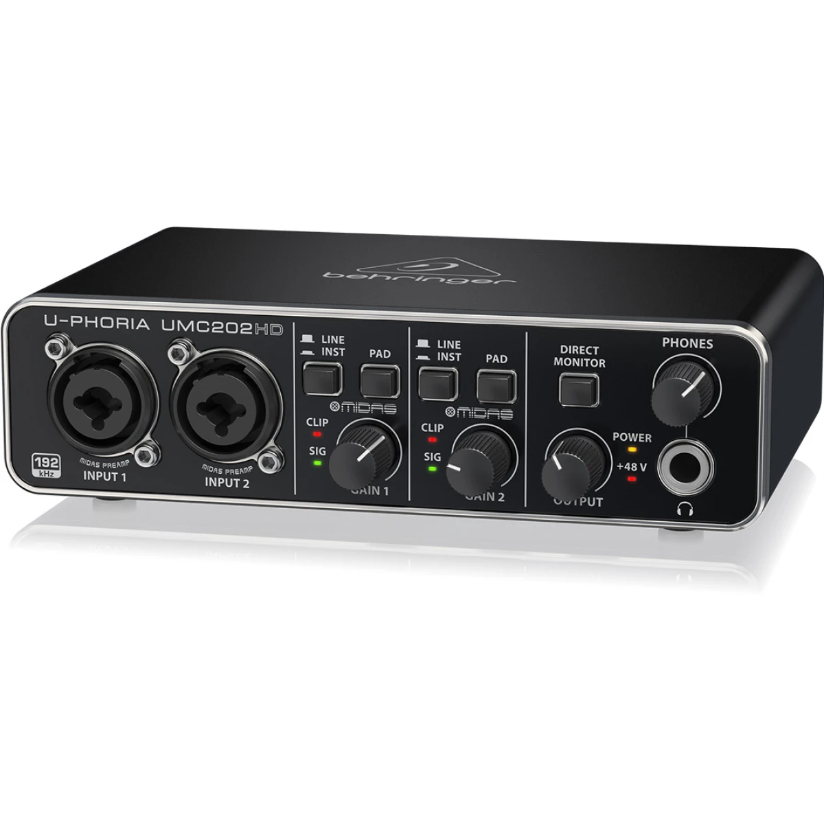 Interfaz De Audio Behringer Umc202hd 