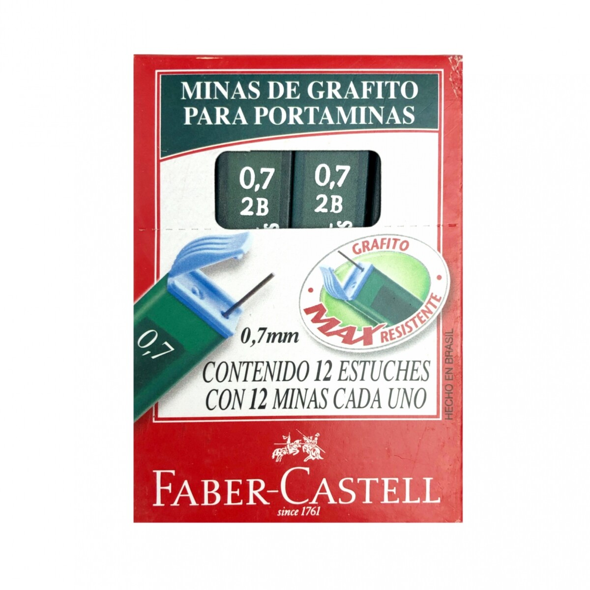 Repuesto Portaminas Faber-Castell 0.5/0.7 mm x 12 - 0.7 mm 