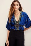 KIMONO SAREE OCEAN Azul