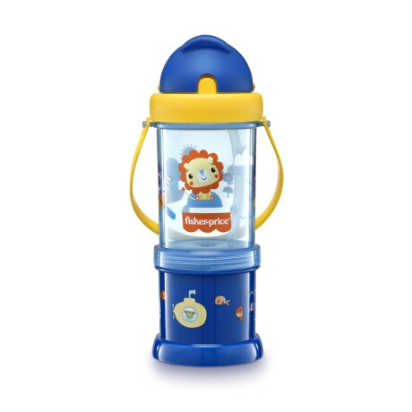 Vaso con Porta Snacks Fisher Price Playfly BB101 AZUL