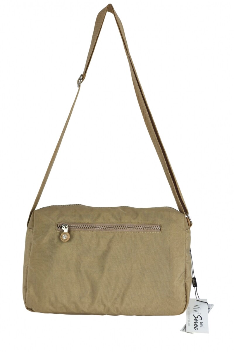 Morral mediano Beige