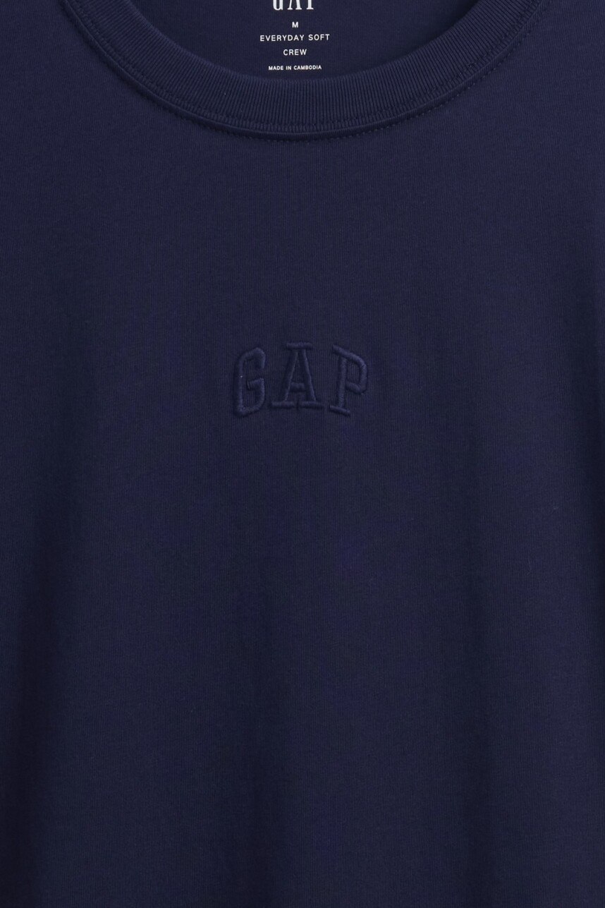 Remera Mini Logo Gap Hombre New Navy