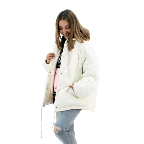 CHAQUETA S-L OFF WHITE