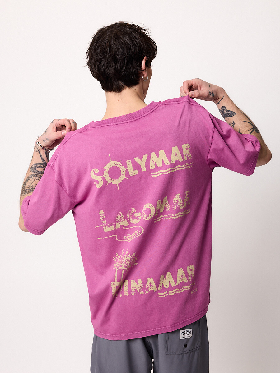 T-SHIRT M/C COSTA DULCE DIXIE Malva
