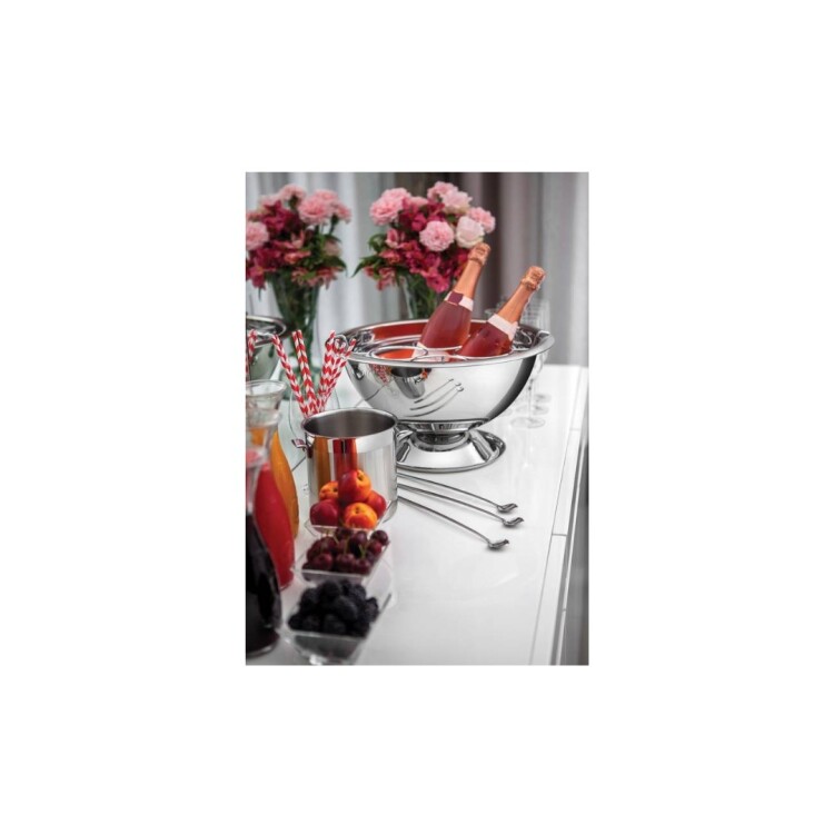 HIELERA TRAMONTINA COSMOS 14CM 2,3 LITROS PLATEADO