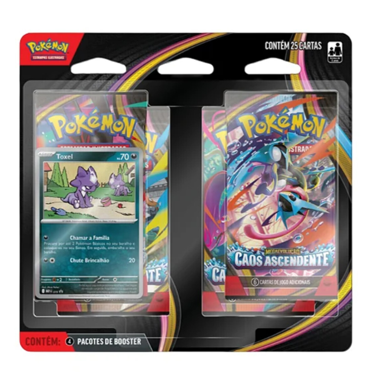 Pokémon Blister Quadruplo - Caos Ascendente 