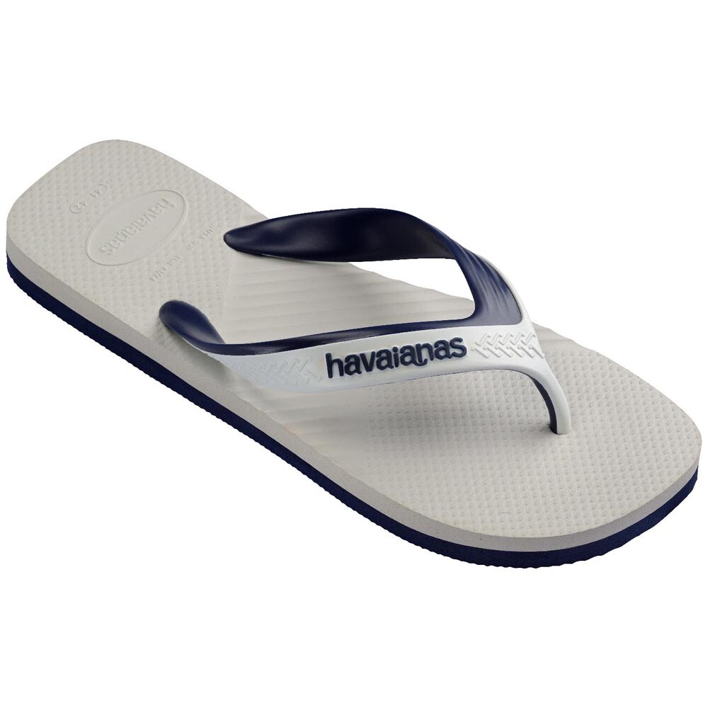 Sandalias Havaianas Dual Hombre Marino Blanco Blanco