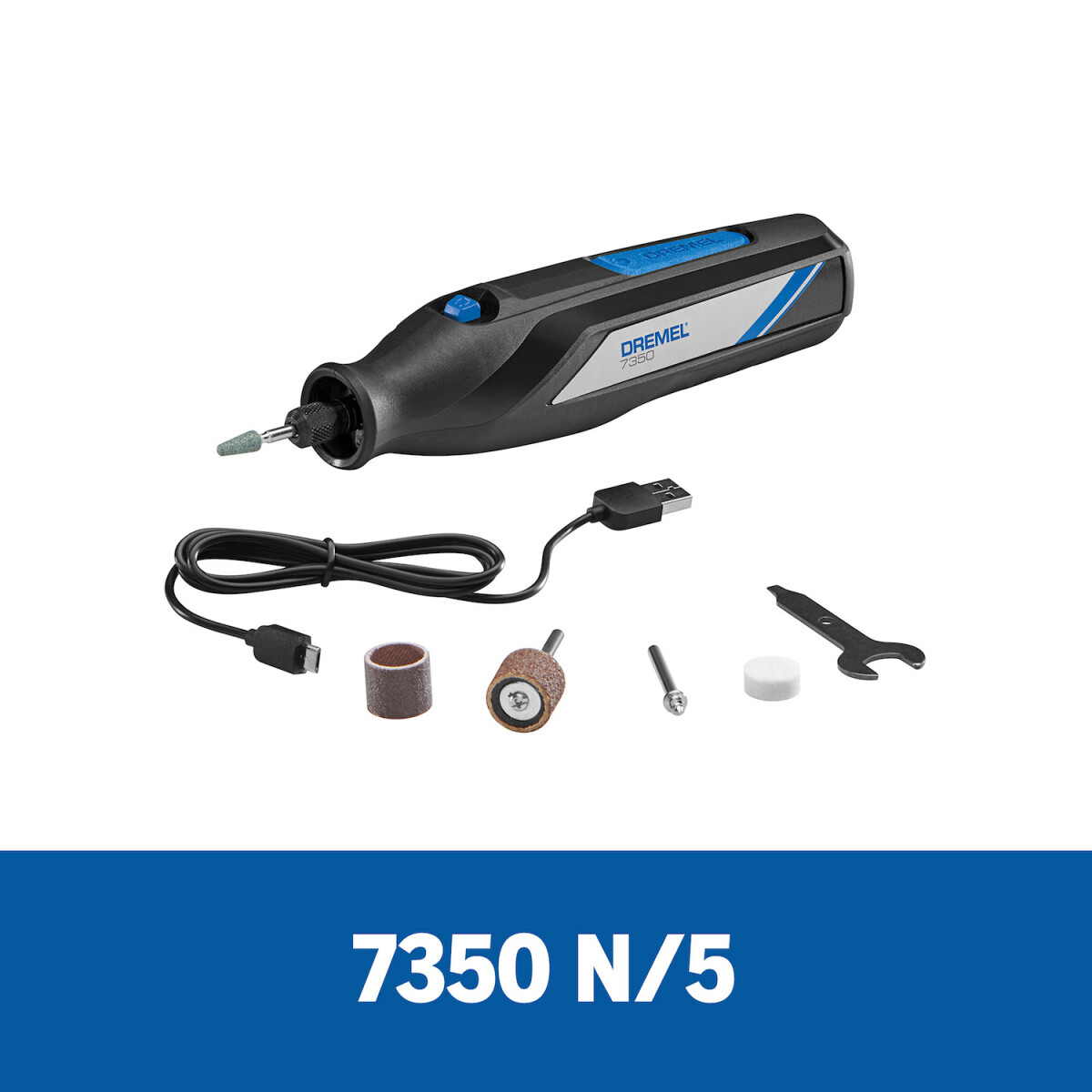 Minitorno Dremel 7350 con 5 accesorios 24 meses / Dremel 