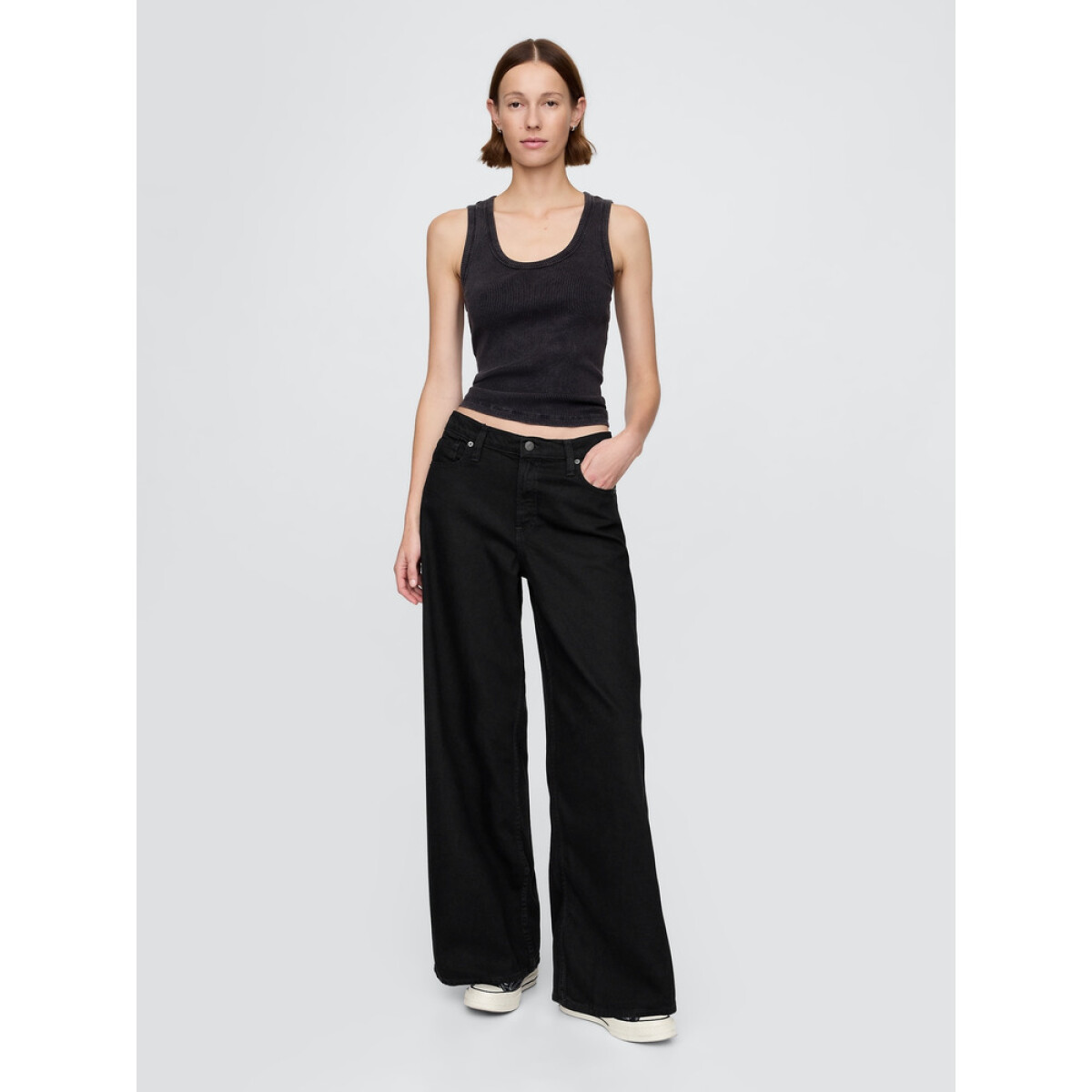 CCD_BAGGY MR BLK BECKER - BLACK WASH 