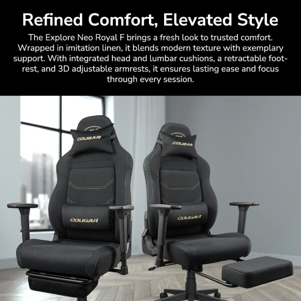 Silla Gamer Cougar Explore Neo Royal F Posa Pies SILLA COUGAR EXPLORE NEO ROYAL F