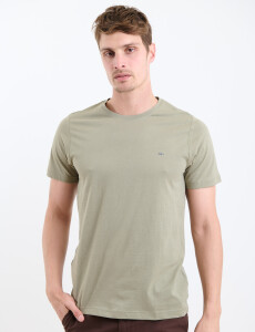 520658 T-SHIRT HARRINGTON LABEL Verde