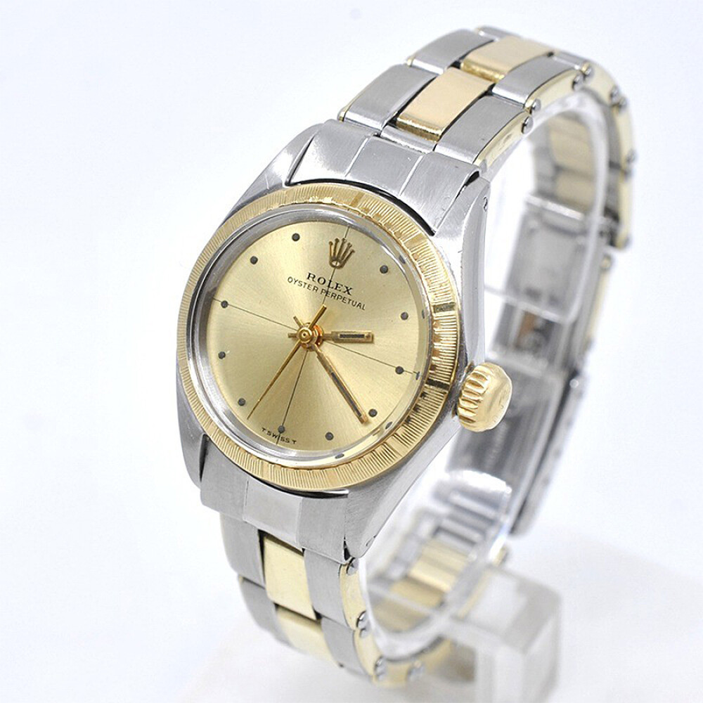 Rolex Oyster Perpetual Lady Zephyr 6804 Año 1968 Caja 5 Mm Acero Y Oro Rolex Oyster Perpetual Lady Zephyr 6804 Año 1968 Caja 5 Mm Acero Y Oro