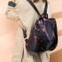 Mochila Antirrobo Cartera Mujer Impermeable Bolso Dama Color Variante Flores