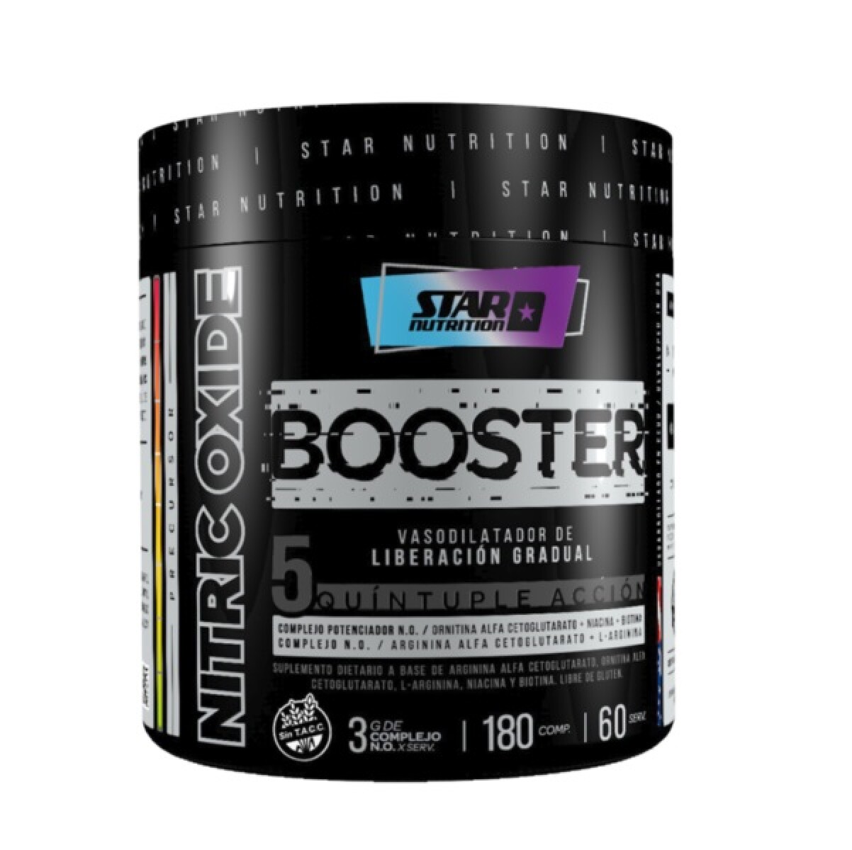 Hardcore N.o. Booster Star Nutrition 180 Comp. 
