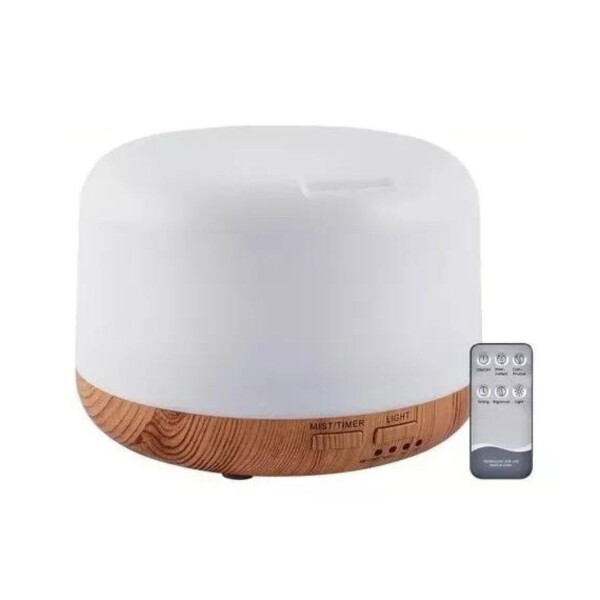 Aromatizador Difusor Vaporizador Bamboo Led 300ml Humidifica Aromatizador Difusor Vaporizador Bamboo Led 300ml Humidifica