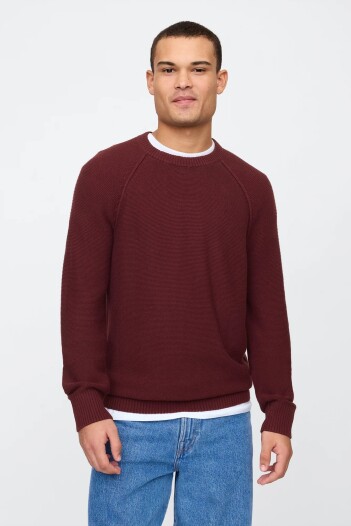 Buzo Raglan Hombre Noir Red 796