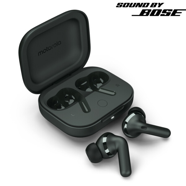 Auriculares Motorola Moto Buds+ Plus By Bose Sound NEGRO