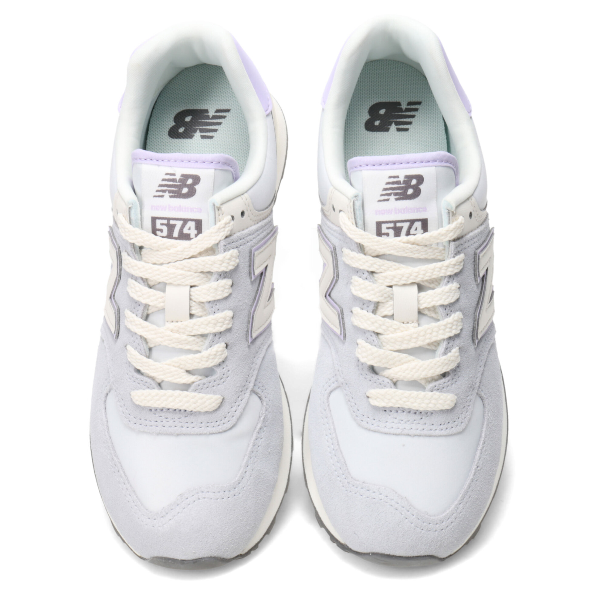 New balance 574 on sale celeste