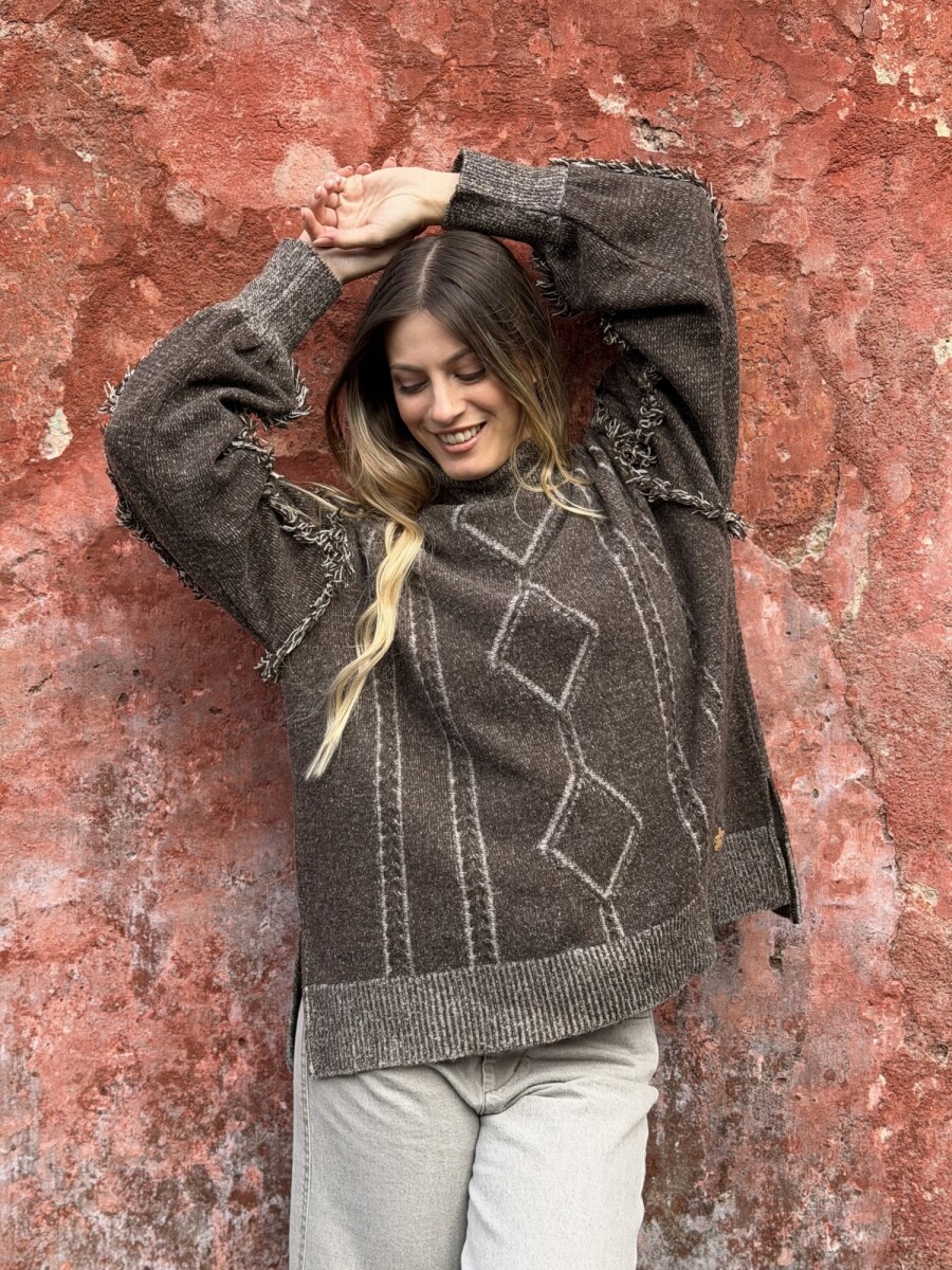 SWEATER LIRIO - MARRON 