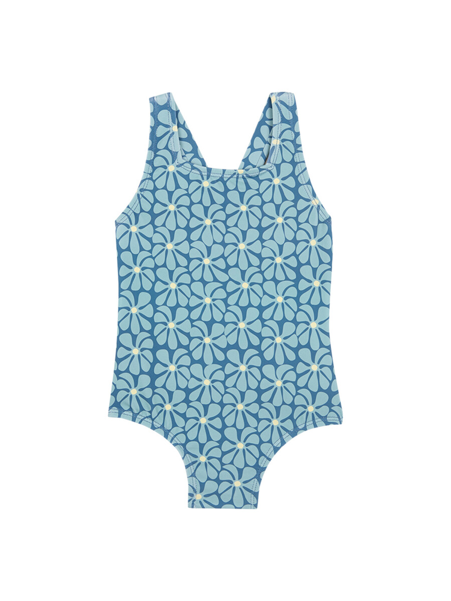 Bañador Estampado Retro Piedra