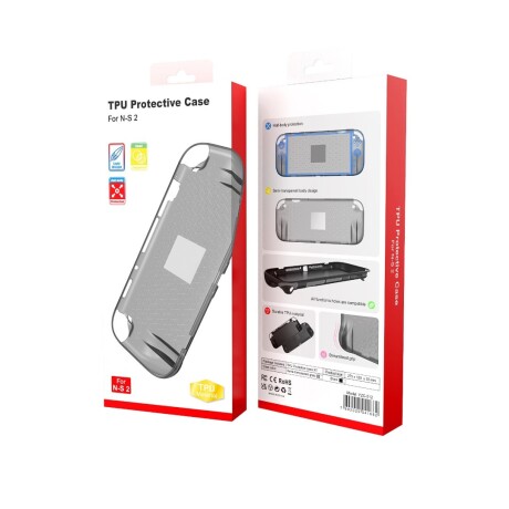 FUNDA PROTECTORA PARA SWITCH 2 COLOR NEGRO FUNDA PROTECTORA PARA SWITCH 2 COLOR NEGRO