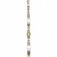 Pulsera con zirconia al centro Pulsera con zirconia al centro