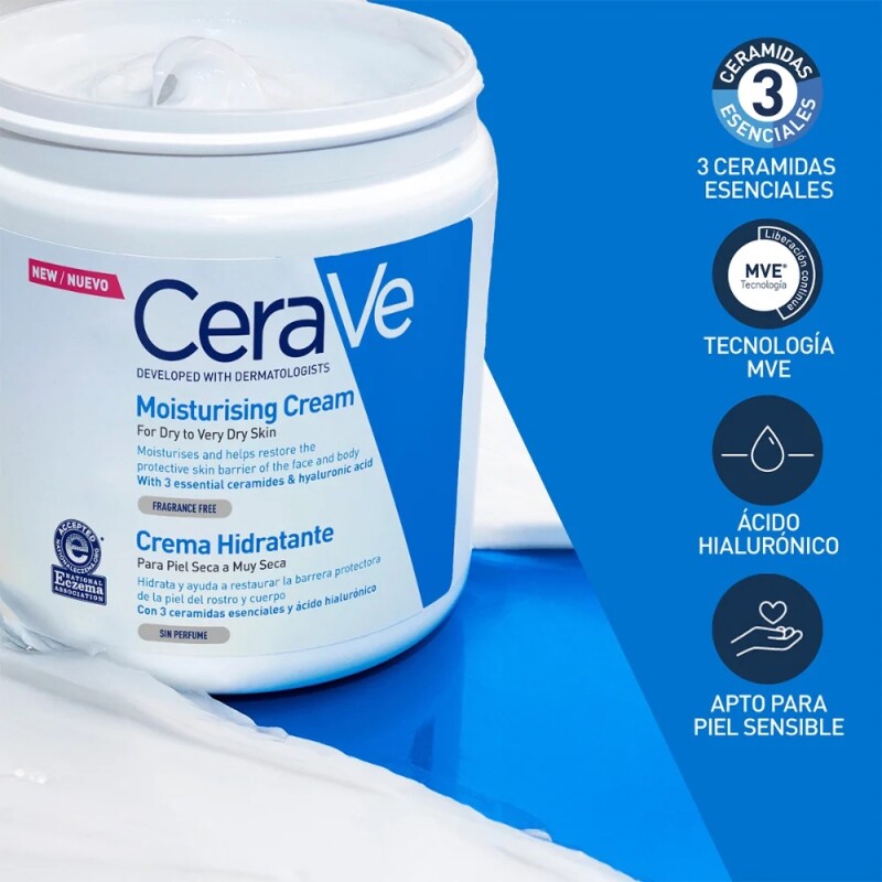Crema CeraVe Hidratante 355 ml Crema CeraVe Hidratante 355 ml