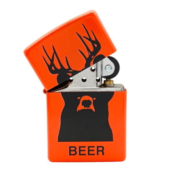 Encendedor ZIPPO 29343 Beer Bear - ZP293464 Naranjacombinado