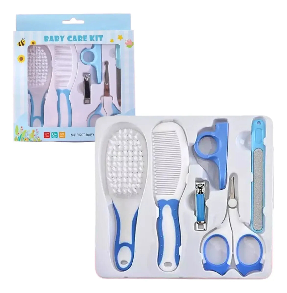 Set De Cuidado Para Bebé Recién Nacído - CELESTE 
