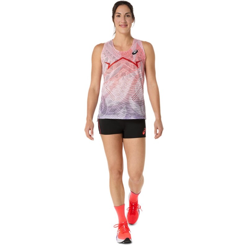 Bividi Running Metaspeed Singlet Mujer Flash Red