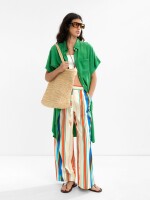 Vestido Camisero 100% Lyocell verde