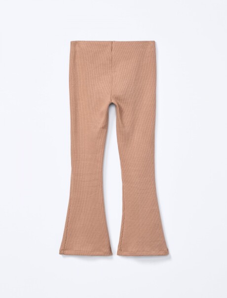 PANTALÓN INFANTIL CON ELASTANO BEIGE
