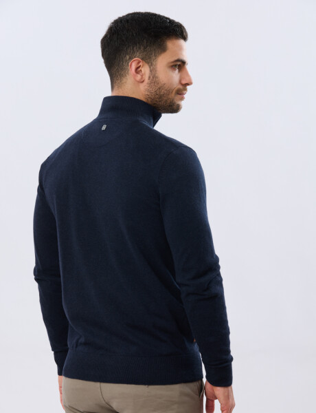 CAMPERA TEJIDA Azul