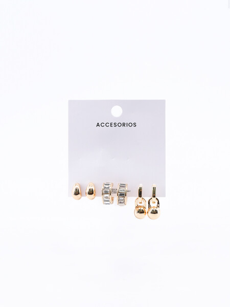 CARAVANAS GOLD SET X 3 DORADO