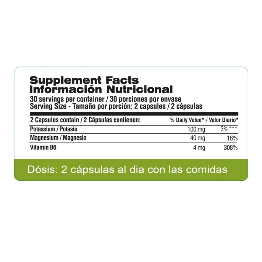 Suplemento Qualivits Potassium Complex Amarillo
