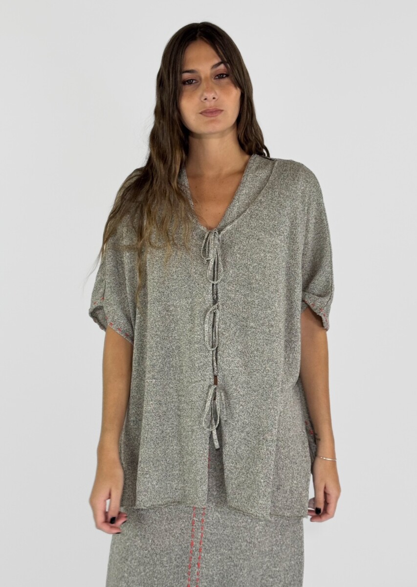 SACON TEJIDO EN LINO FILIPA - VISON 