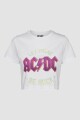 t-shirt ACDC Bright White