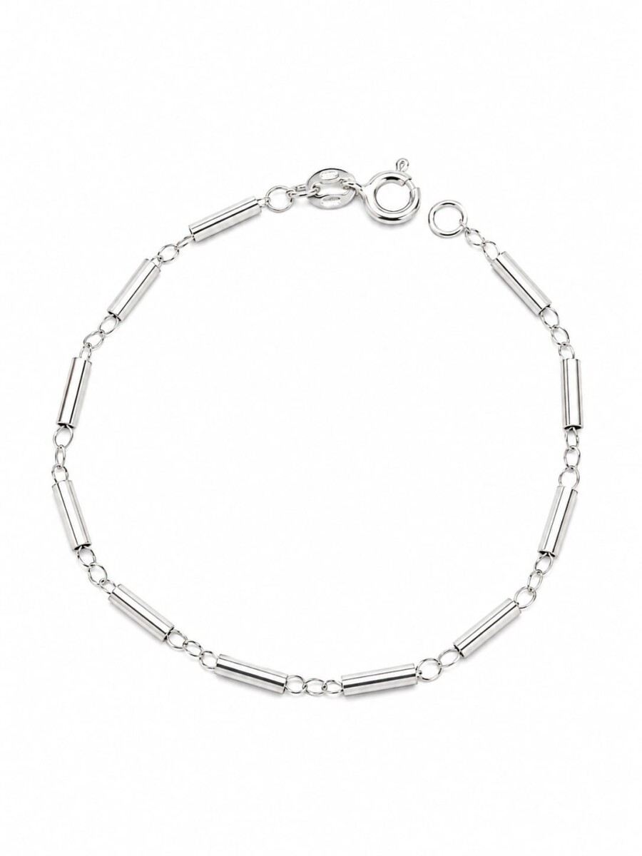 Pulsera eslabon barras 
