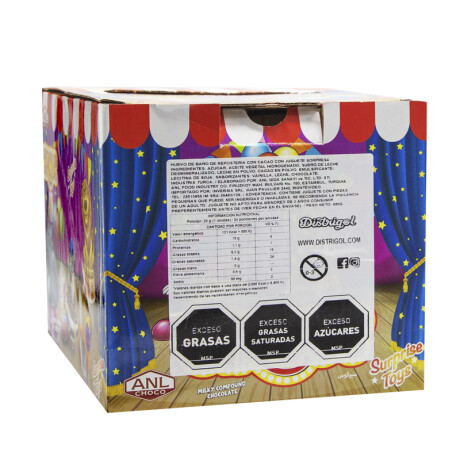 Huevo de Pascua ANL x24 unidades Circus