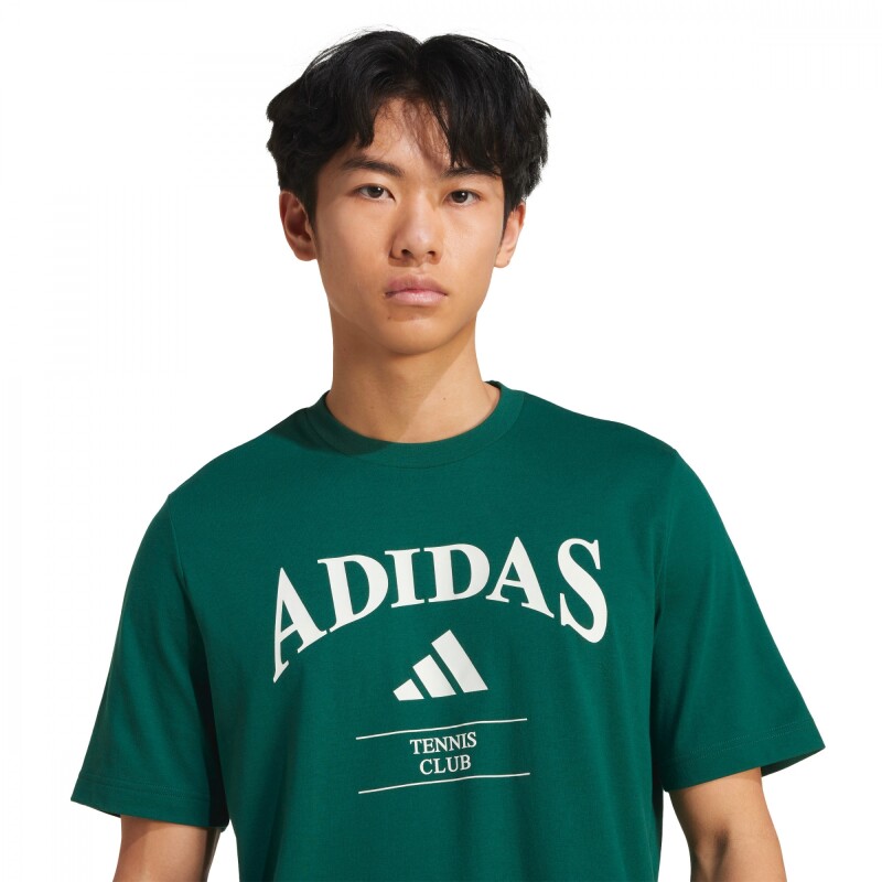 Remera adidas Heritage Graphic de Hombre Verde