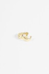 Set de 2 earcuff dorado