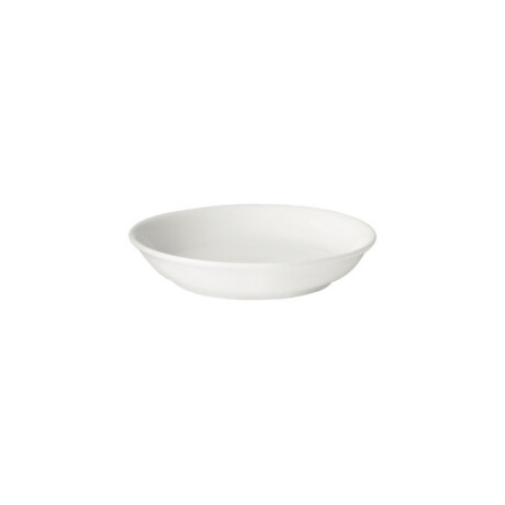 Dip Mantequillero Actualite 8,6x1.5 cm Blanco Porcelana Corona Dip Mantequillero Actualite 8,6x1.5 cm Blanco Porcelana Corona