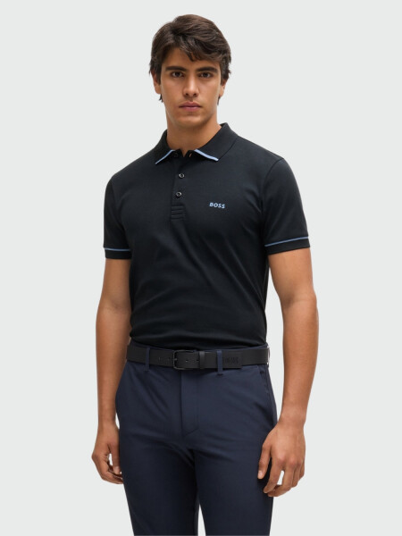 Hugo Boss - Remera Polo en piqué de algodón 0