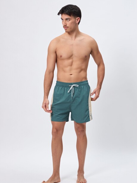 SHORT SWIM BOXY VERDE