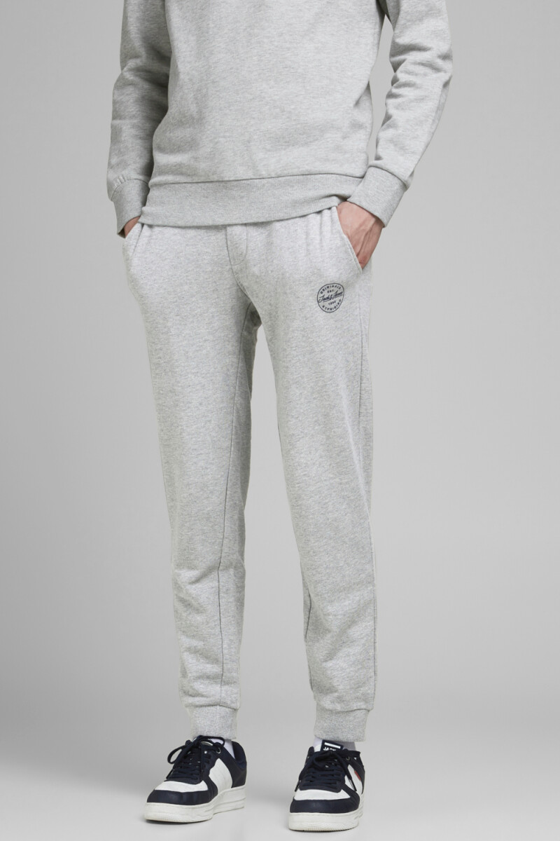 PANTALÓN JOGGER GORDON SHARK Light Grey Melange