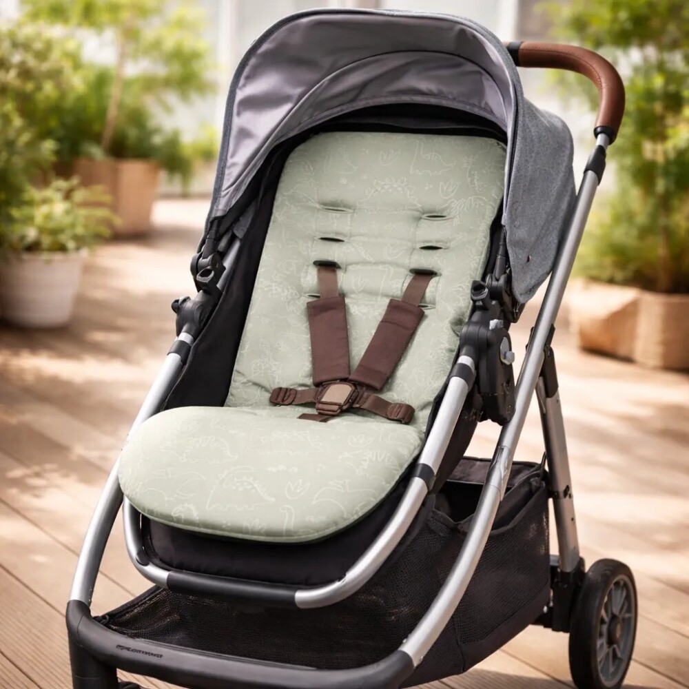 Colchon para coche universal BUBA verde dino