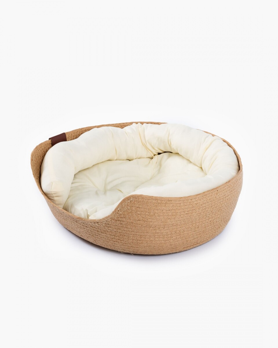 Cama mascotas tejida c/almohadón NIDO, 45 cm - Cama Mascotas Tejida C/almohadón Nido, 45 Cm 